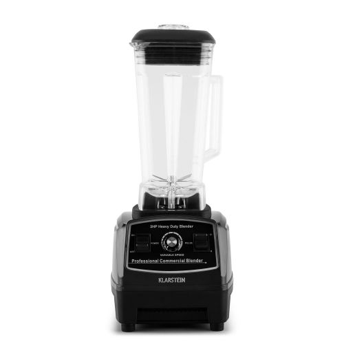  Klarstein KLARSTEIN Herakles-2G Standmixer Power-Mixer Smoothie-Mixer (sehr leise, 1200 W Mixer, 32.000 U/min, 2 l Krug, BPA-frei) schwarz