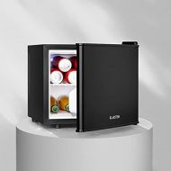 KLARSTEIN Klarstein Geheimversteck Minibar Minikuehlschrank Mini Snacks- und Getrankekuehlschrank (EEK: A+, 17 L, 38 dB leise, herausnehmbarer Regaleinschub, stufenloser Temperaturregler) silb