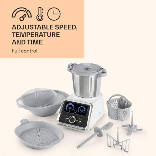  [아마존베스트]Klarstein GrandPrix Food Processor, Silver