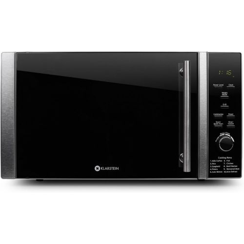  [아마존베스트]Klarstein Luminance-Prime Microwave Oven with Grill and Microwave Bracket