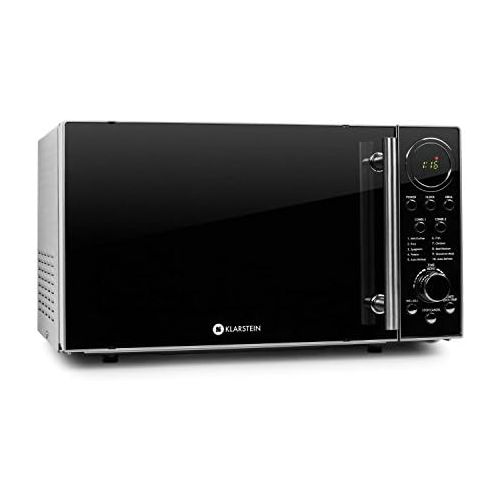  [아마존베스트]Klarstein TK23Luminance Prime Microwave Oven Microwave with Grill and Mikrowellenh..., black