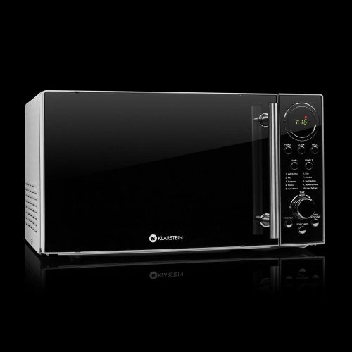  [아마존베스트]Klarstein TK23Luminance Prime Microwave Oven Microwave with Grill and Mikrowellenh..., black