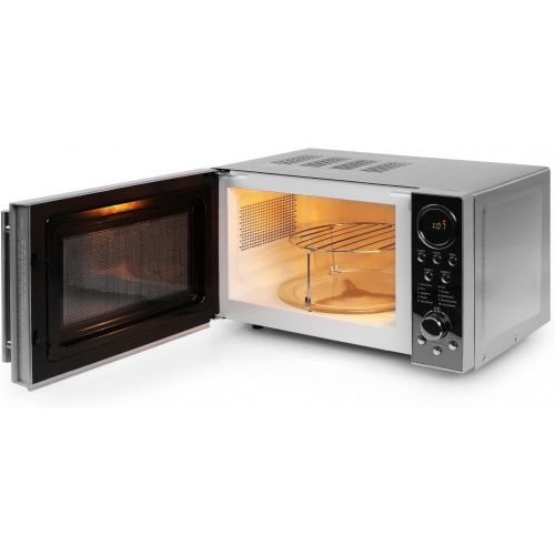  [아마존베스트]Klarstein TK23Luminance Prime Microwave Oven Microwave with Grill and Mikrowellenh..., black