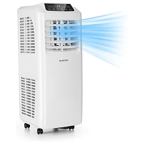  [아마존베스트]-Service-Informationen Klarstein Pure Blizzard 3 2G Air Conditioning 3-in-1 Cooling Fan Dehumidifier Timer Low Noise 17-30°C Energy Class A 7000 BTU/2.1kW up to 34m³ Remote Control Ivory