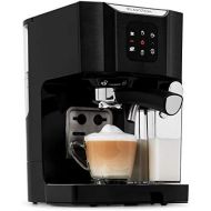 [아마존베스트]Klarstein BellaVita espresso machine with milk foam nozzle, 3-in-1 coffee machine, filter holder, 20 bar, 1450 watt, 1.4 litres, for cappuccino, espresso, latte macchiato