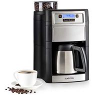 [아마존베스트]Klarstein Aromatica II Coffee Machine with Grinder Black or Silver, Silver