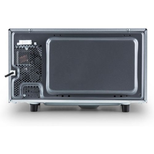  [아마존베스트]Klarstein Steelwave Microwave Oven with Grill, Combination Device, Mounting Frame, 800 W Microwave Power, 1000 W Grill Power, 23 Litre Cooking Space, LCD Display, Timer, Silver