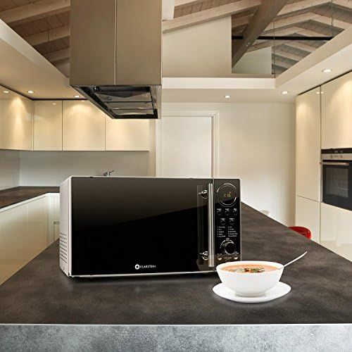  [아마존베스트]Klarstein TK23Luminance Prime Microwave Oven Microwave with Grill and Mikrowellenh..., black