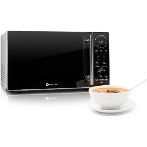  [아마존베스트]Klarstein TK23Luminance Prime Microwave Oven Microwave with Grill and Mikrowellenh..., black