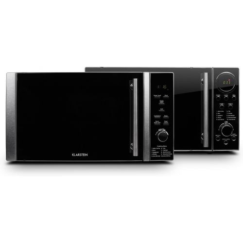  [아마존베스트]Klarstein Luminance-Prime Microwave Oven with Grill and Microwave Bracket