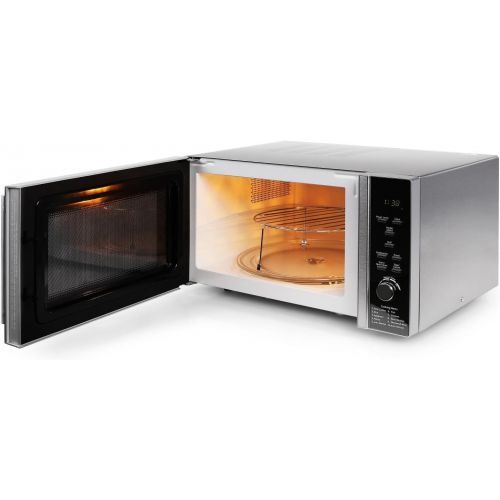  [아마존베스트]Klarstein Luminance-Prime Microwave Oven with Grill and Microwave Bracket