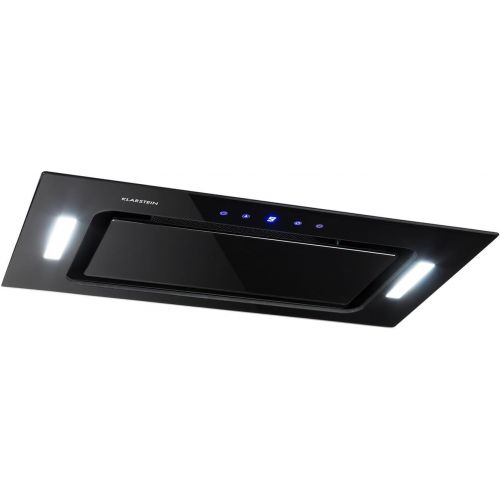  [아마존베스트]Klarstein Hektor SL  Exhaust Hood, Under-Unit Hood, Wall Hood, 60 cm Wide, Recirculation Motion, Extraction Capacity up to 530 m³/h, Aluminium Filter, Suitable for Conversion to R