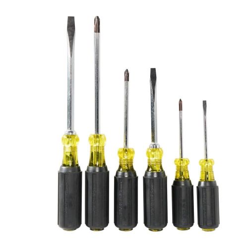  Klein Tools 85074 6-Piece Cushion-Grip Screwdriver Set