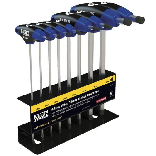  Klein Tools 8 pc Journeyman T-Handle Set with Stand KLEIN TOOLS JTH68M