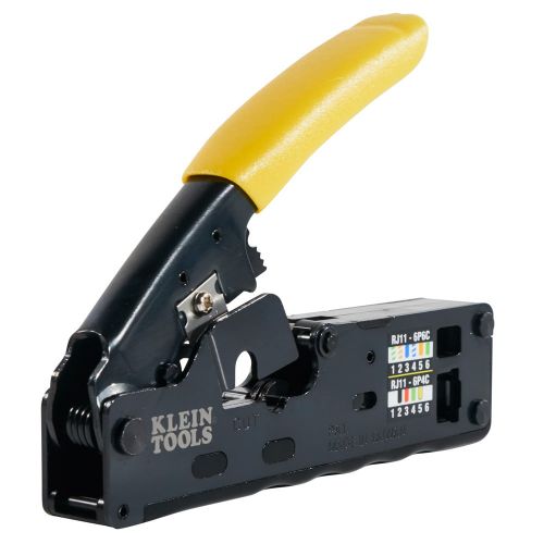  Klein Tools VDV226-107 Compact Ratcheting Modular Crimper