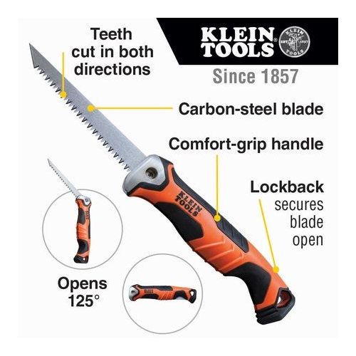  Klein Tools 31737 Folding Jab Saw