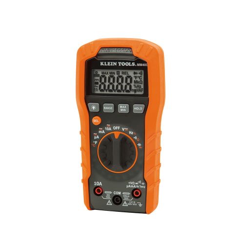  Klein Tools MM400 Digital Multimeter, Auto-Ranging, 600V