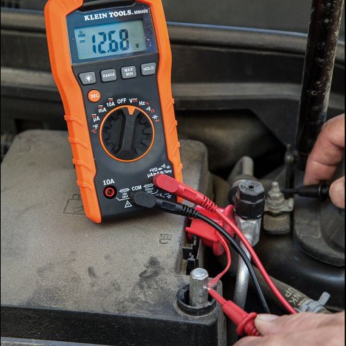  Klein Tools MM400 Digital Multimeter, Auto-Ranging, 600V