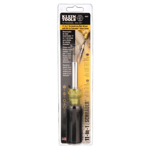  Klein Tools 32527 Nut Screwdriver Schrader Valve Core Bit