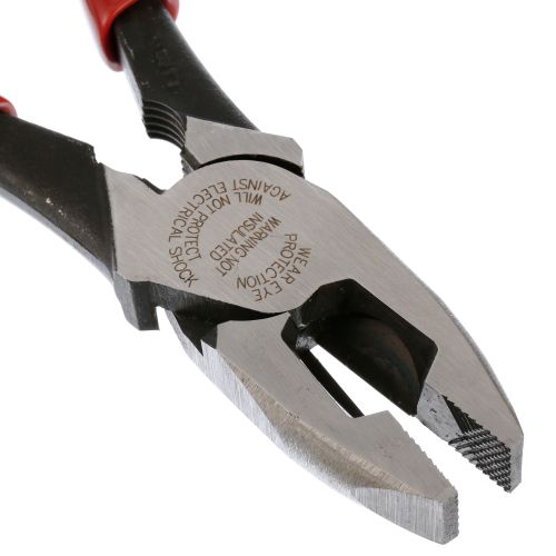  Klein Tools HD213-9NETH Side-Cutting Pliers for Bolt Thread Holding, 9-Inch