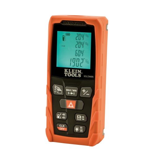  Klein Tools 93LDM65 Laser Distance Measurer, 65-Foot