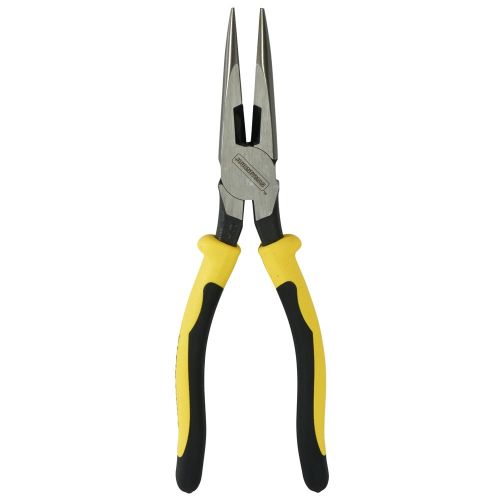  Klein Tools J203-8 Long Nose Pliers for Side Cutting, 8-Inch