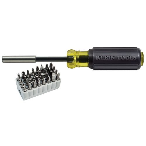  Klein Tools 32510 Tamperproof Magnetic Screwdriver with 32 Bits