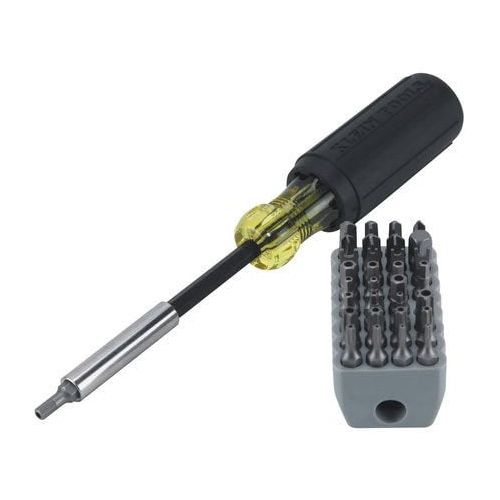  Klein Tools 32510 Tamperproof Magnetic Screwdriver with 32 Bits