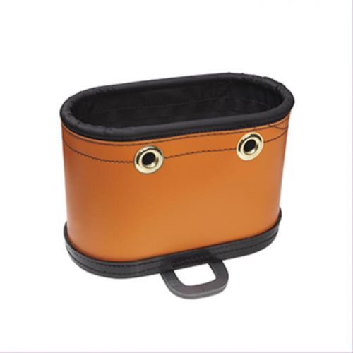  KLEIN TOOLS Tool Bucket,14 x 7 x 10 In,15 Pkt,Orange 5144BHB