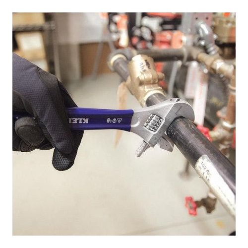  Klein Tools Pipe Wrench,Reversible Jaw,Adjust,10 KLEIN TOOLS D86930