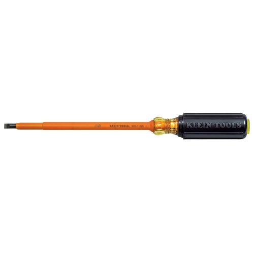  KLEIN TOOLS Insulatd Screwdriver,Slotted,14x7