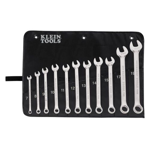  Klein Tools 11-Piece Metric Combination Wrench Set KLEIN TOOLS 68502