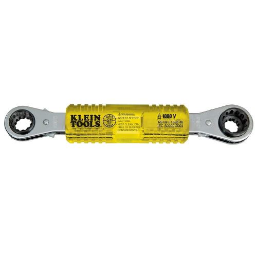  Klein Tools Linemans Insulating 4-in-1 Box Wrench KLEIN TOOLS KT223X4-INS