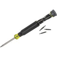 Klein Tools 32327 Precision Screwdriver Set, 27-in-1 Multi-Bit Screwdriver, Onboard Storage, Rare-Earth Magnet, Ideal for Terminal Blocks