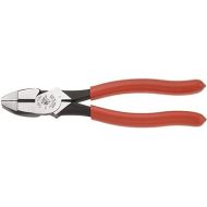 Klein Tools HD2000-9NE Side Cutter Linemans Pliers Cut ACSR, Made in USA, Screws, Nails, Hard Wire, 9-Inch Electrical Pliers