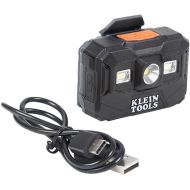 Klein Tools 56062 Rechargeable LED Headlamp / Worklight for Klein Hardhats, 300 Lumens, All-Day Runtime, 3 Modes, for Work and Outdoors