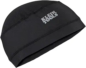 Klein Tools 60181 Cooling Helmet Liner, Under Hard Hat Cap with Mesh Fabric at Crown