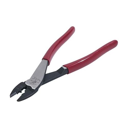  Klein Tools 1005 Cutting / Crimping Tool for 10-22 AWG Terminals and Connectors, Made in USA, Terminal Crimper for Insulated and Non-Insulated Terminals