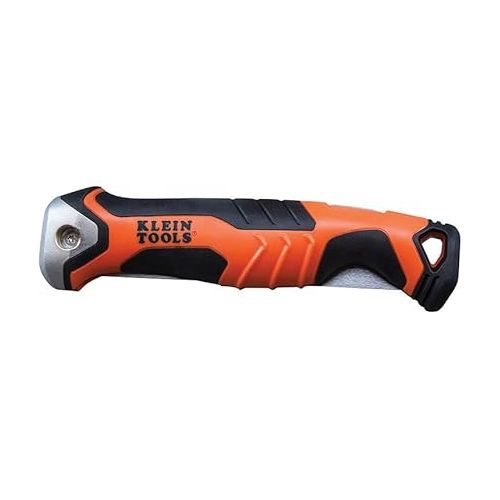  Klein Tools 31737 Folding Jab Saw / Drywall Saw, Hand Saw with Lockback at 180 and 125 Degrees and Tether Hole