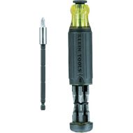 Klein Tools 32303 Multi-Bit Screwdriver / Nut Driver, Impact Rated 14-in-1 Magnetic Screwdriver Set Phillips, Slotted, Square, Combo, Torx