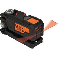 Klein Tools 93PTL Pocket Laser Level, Magnetic Bright Red Leveling and Alignment Tool, 3 Bubble Vials, 360-Degree Wall Attachment