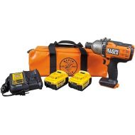 Klein Tools BAT20-7161 Cordless Impact Wrench, 500 ft-lb, Torque, 7/16-Inch Chuck, Variable Speed, Safety Lockout, DeWALT 20V Lithium-Ion Powered