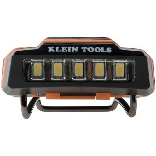  Klein Tools 56402 LED Light, Cap Visor Clip Light has Pivoting Head, 2xAAA Batteries, for Work, Running, Outdoor Hiking, Camping, Fishing