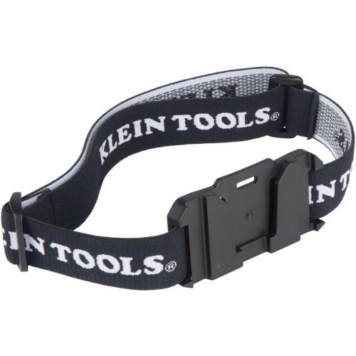  Klein Tools 56048 Rechargeable Auto-Off LED Headlamp, Adjustable Fabric Strap, 400 lms, All-Day Runtime, for Work, Running, Outdoor Hiking