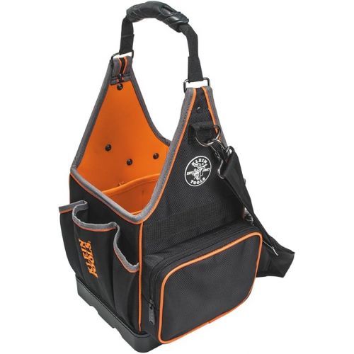  [아마존베스트]Klein Tools 554158-14 Tradesman Pro Tote with 20 Pockets Made of 1680d Ballistic Weave and a Fully Molded Bottom, 8-Inch