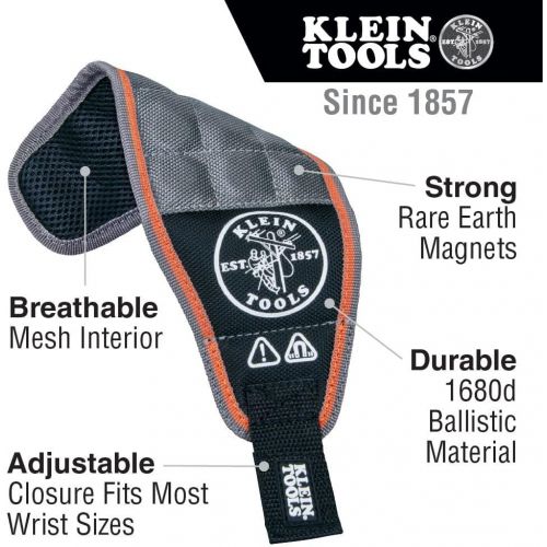  [아마존베스트]Klein Tools 55895 Tradesman Pro Magnetic Wristband