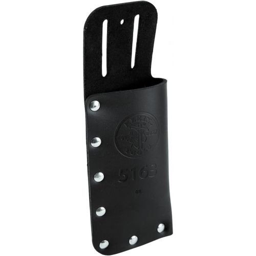  [아마존베스트]Leather Linemans Knife Holder, 2-Inch Klein Tools 5163, Black