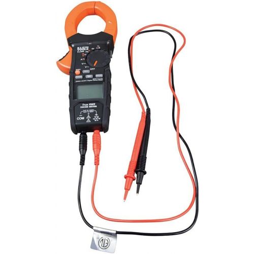  [아마존베스트]Klein Tools CL900 Digital Clamp Meter, Auto-Ranging TRMS, Low Impedance (LoZ) Mode, 2000 Amp, Measures Volts, Resistance, Frequency, More