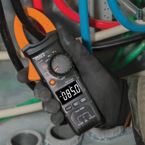  [아마존베스트]Klein Tools CL380 Electrical Tester, Digital Clamp Meter and Non-Contact Voltage Tester, Auto-Ranging and TRMS, 400 Amps, LCD Display