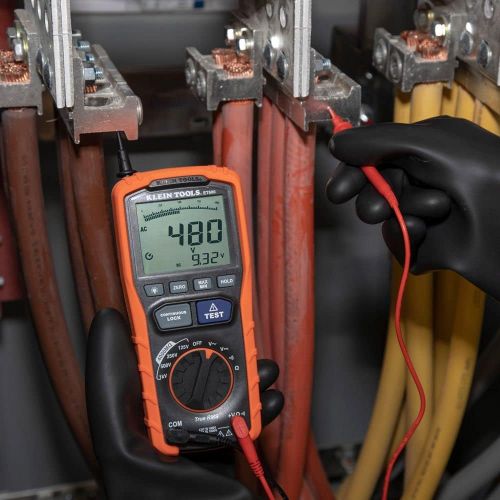  [아마존베스트]Klein Tools ET600 Megohmmeter, Insulation Resistance Tester Multimeter, 4000 Megohm Resistance, 125V/250V/500V/1000V Test Voltage